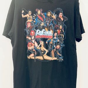 Pre-Owned – RuPaul’s Drag Race – Werq The World Tour T-Shirt Size L